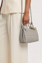 Alice Cream Woven Mini-Tote Bag