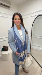 Kate Blue Pashmina