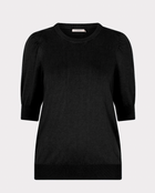 Olivia Black Basic Knit Top
