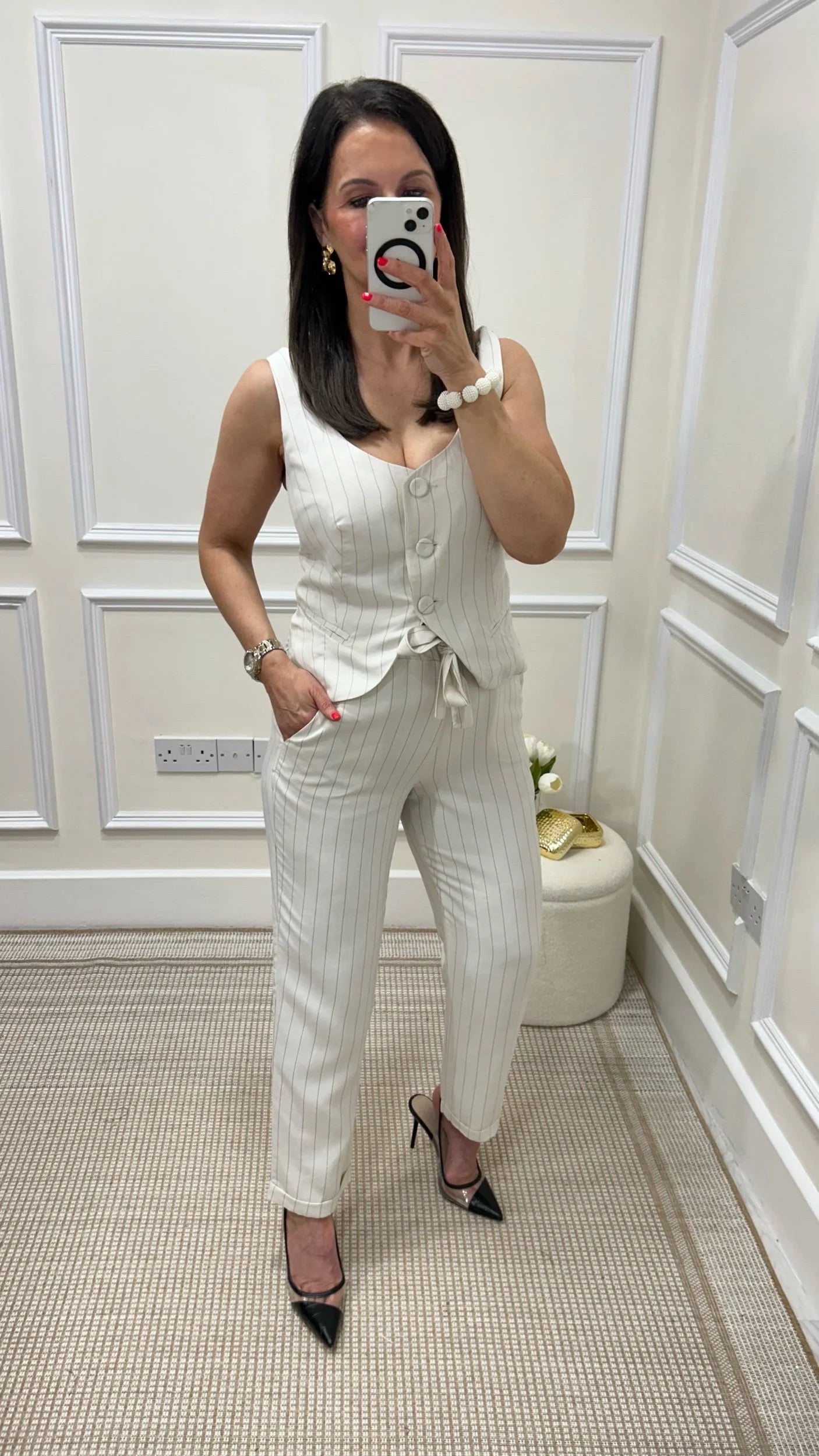 Annie Pinstripe Co-Ord