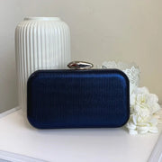 Lola Midnight Navy Clutch Bag