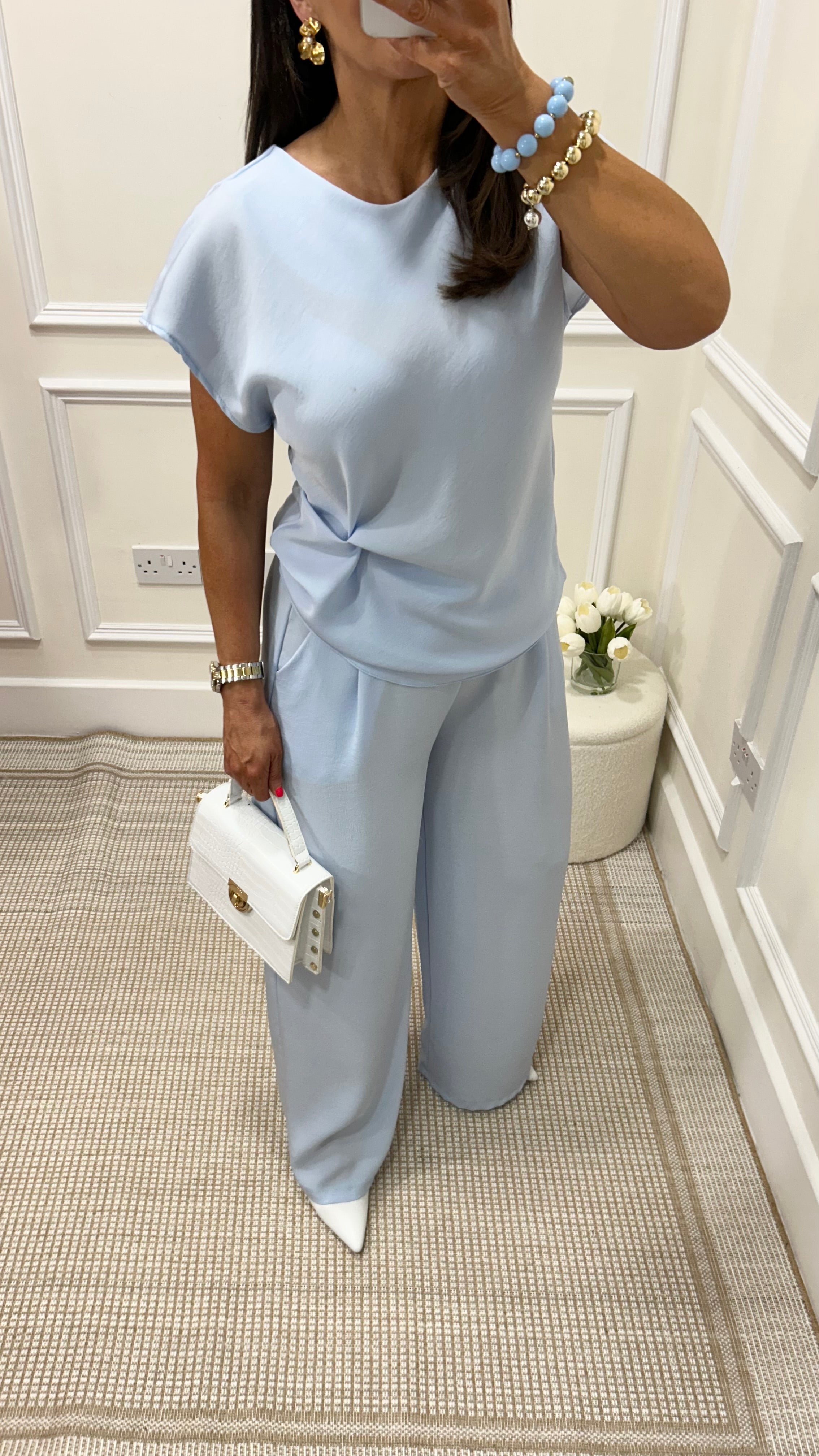 Sharon Baby Blue Co-ord
