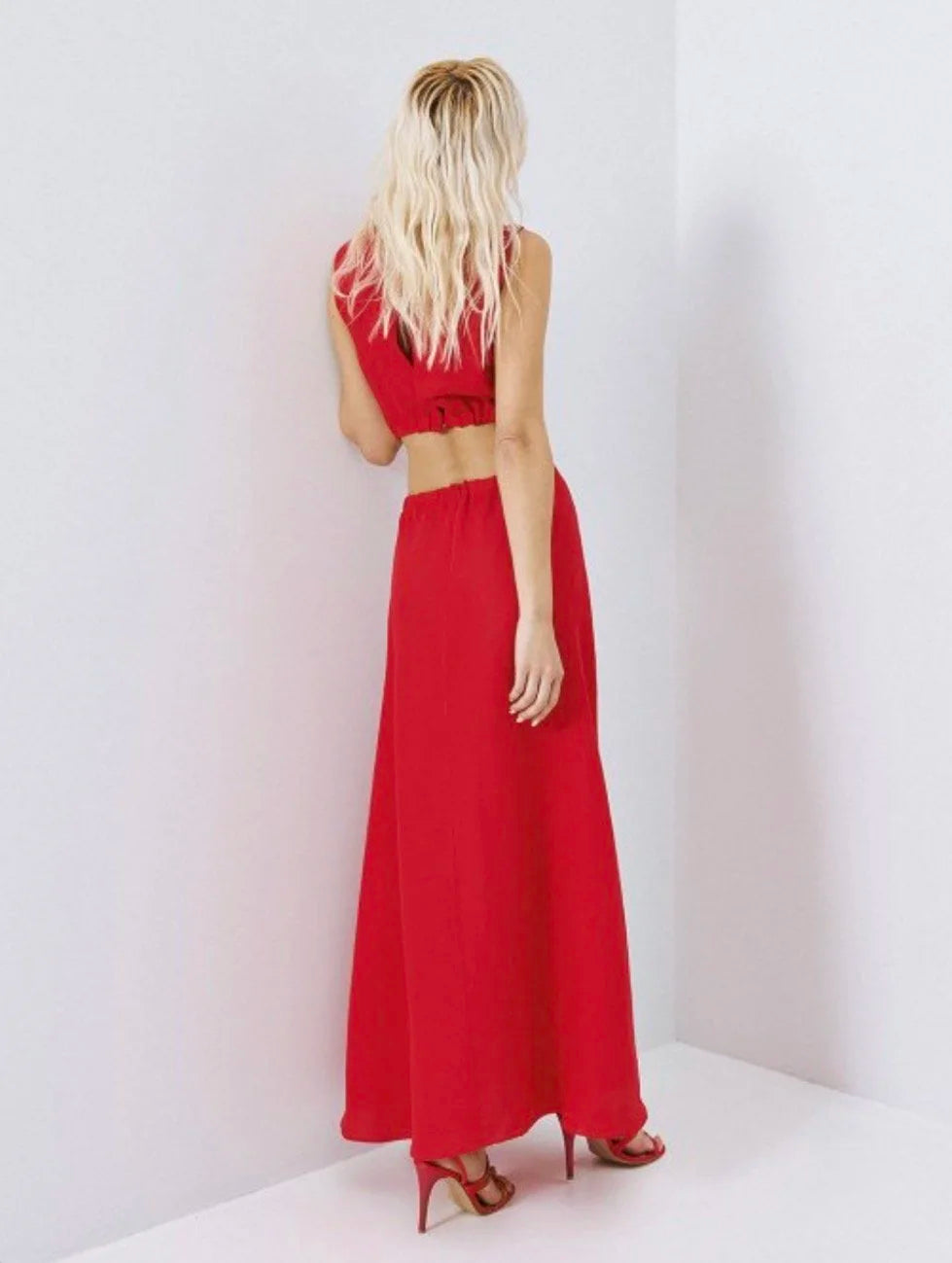 Louise Red Dress
