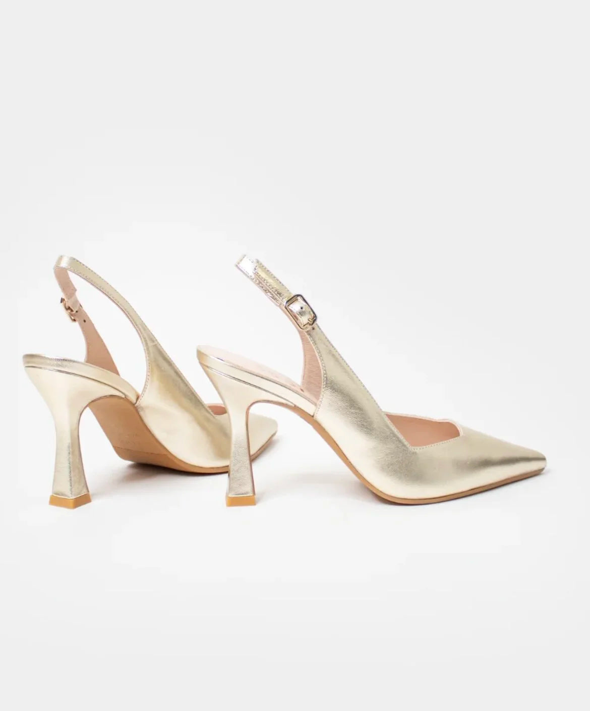 Lodi Modern Gold Sling Back (High)