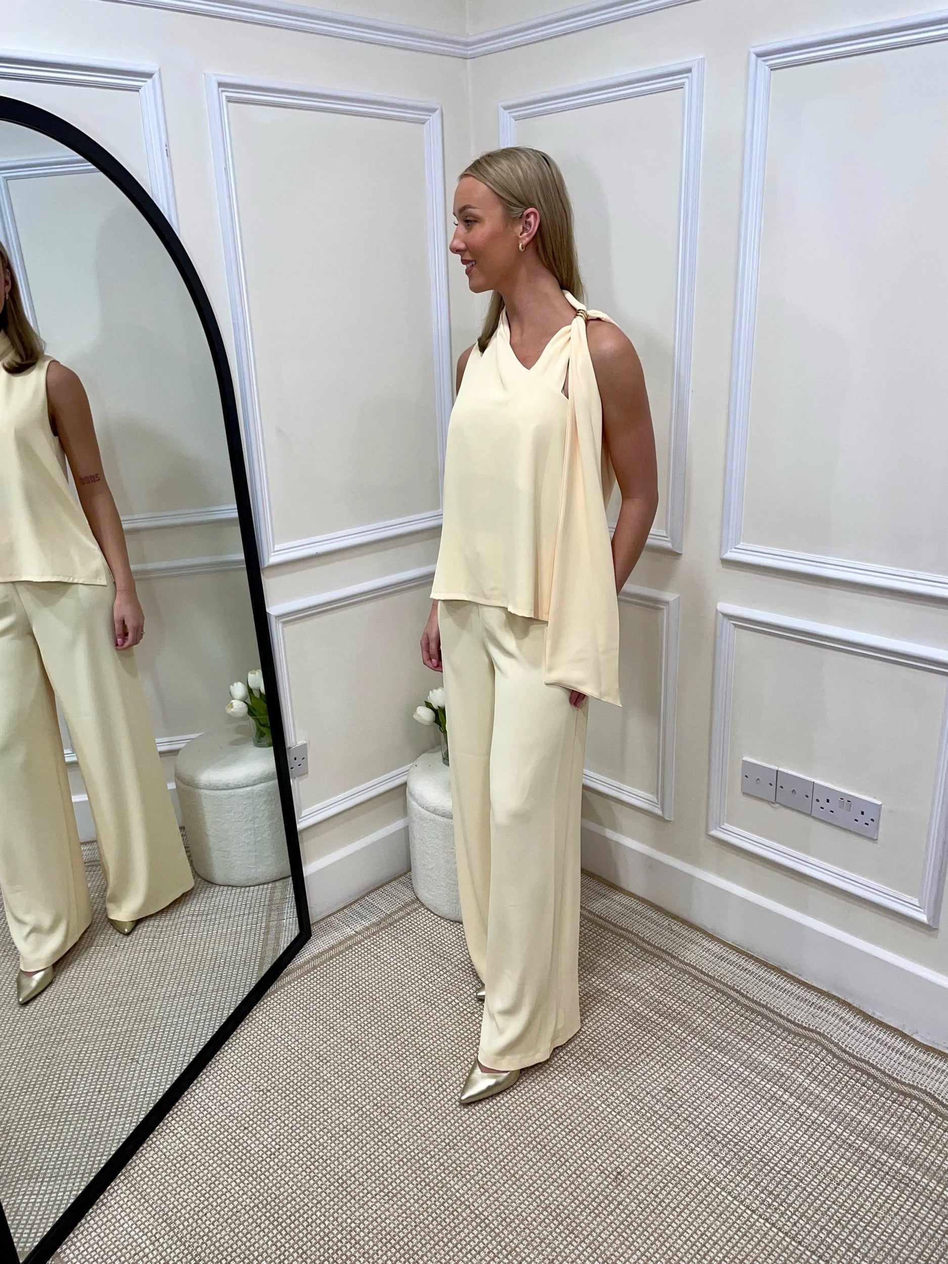Lily Yellow Trouser Co-Ord