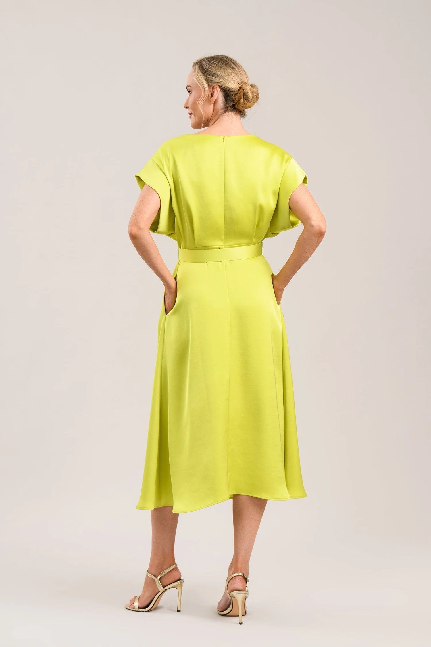 Calm Citrus Yellow Dress