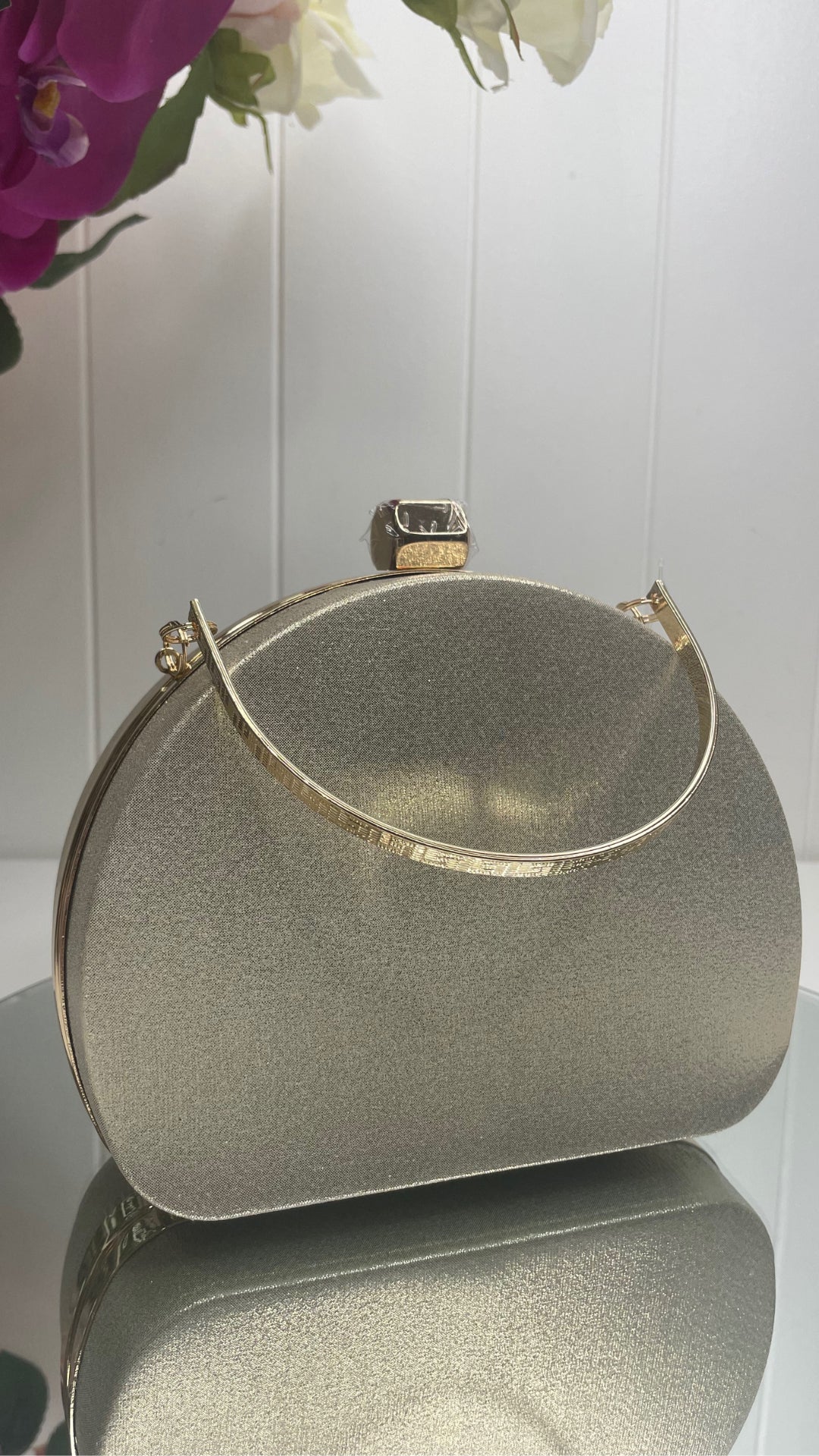 Ash Gold Clutch