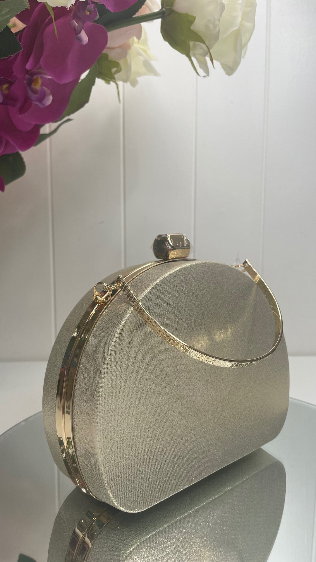 Ash Gold Clutch