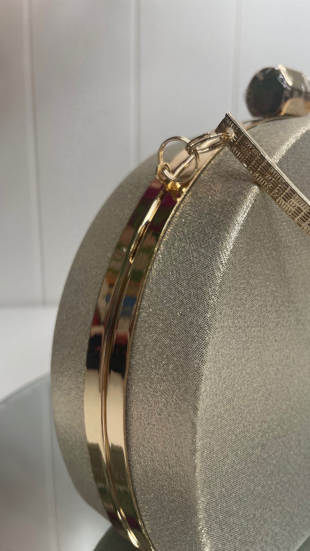 Ash Gold Clutch