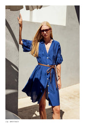 Lara Navy Dress