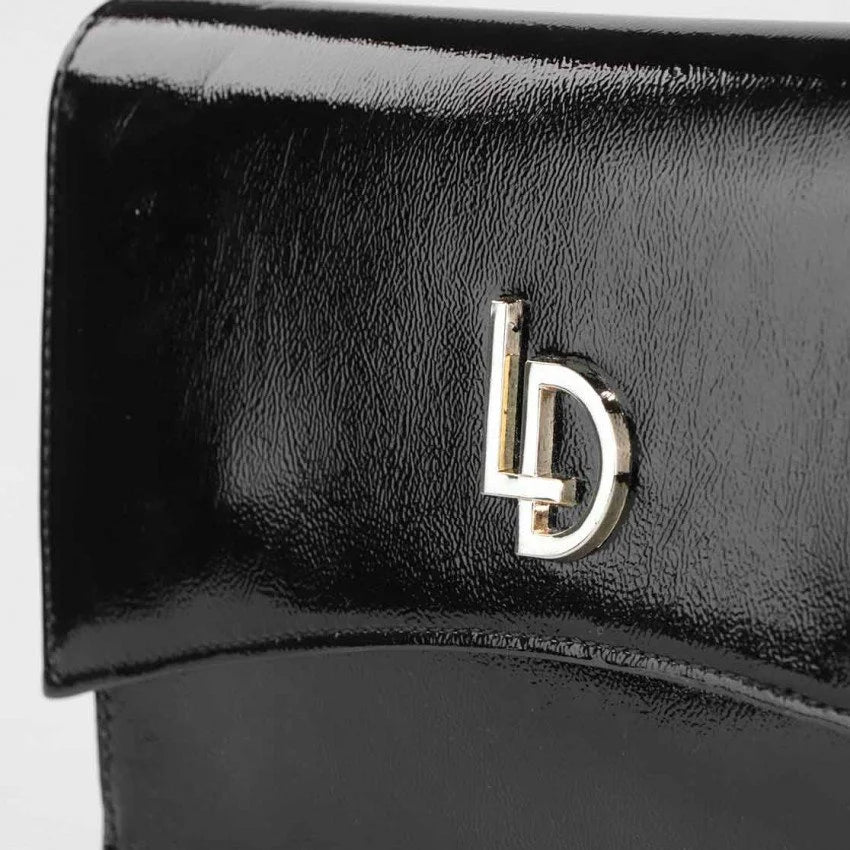 Lodi Diane Black Clutch