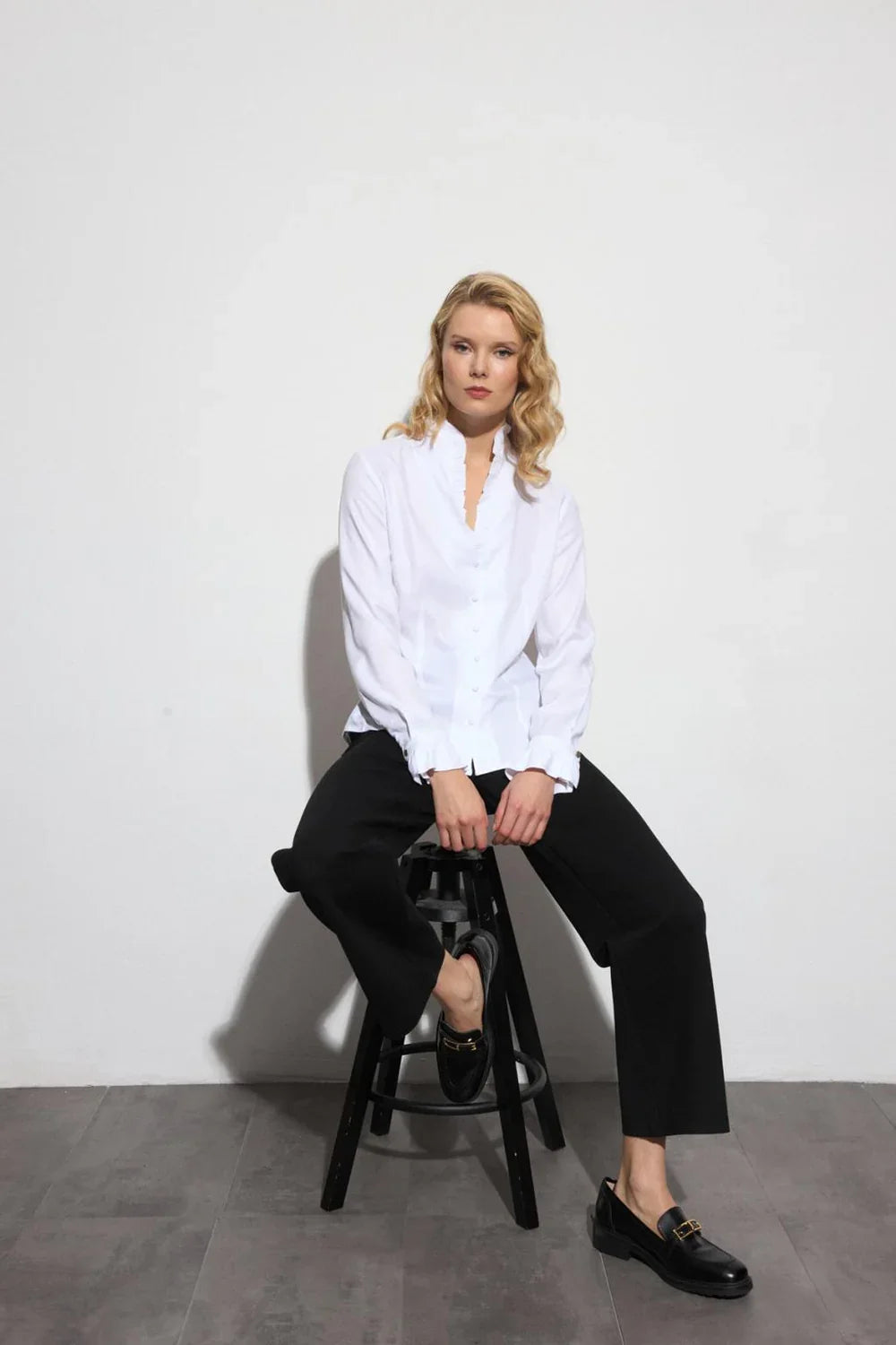 Heather Black Trousers