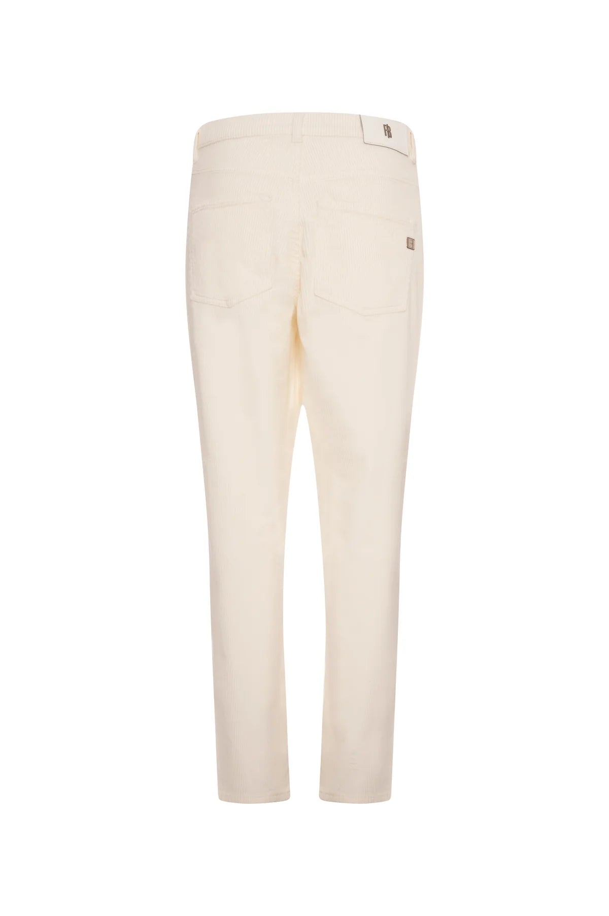 Vera Cream Corduroy Mom Trousers