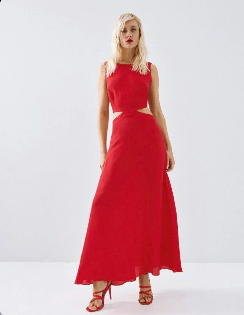 Louise Red Dress