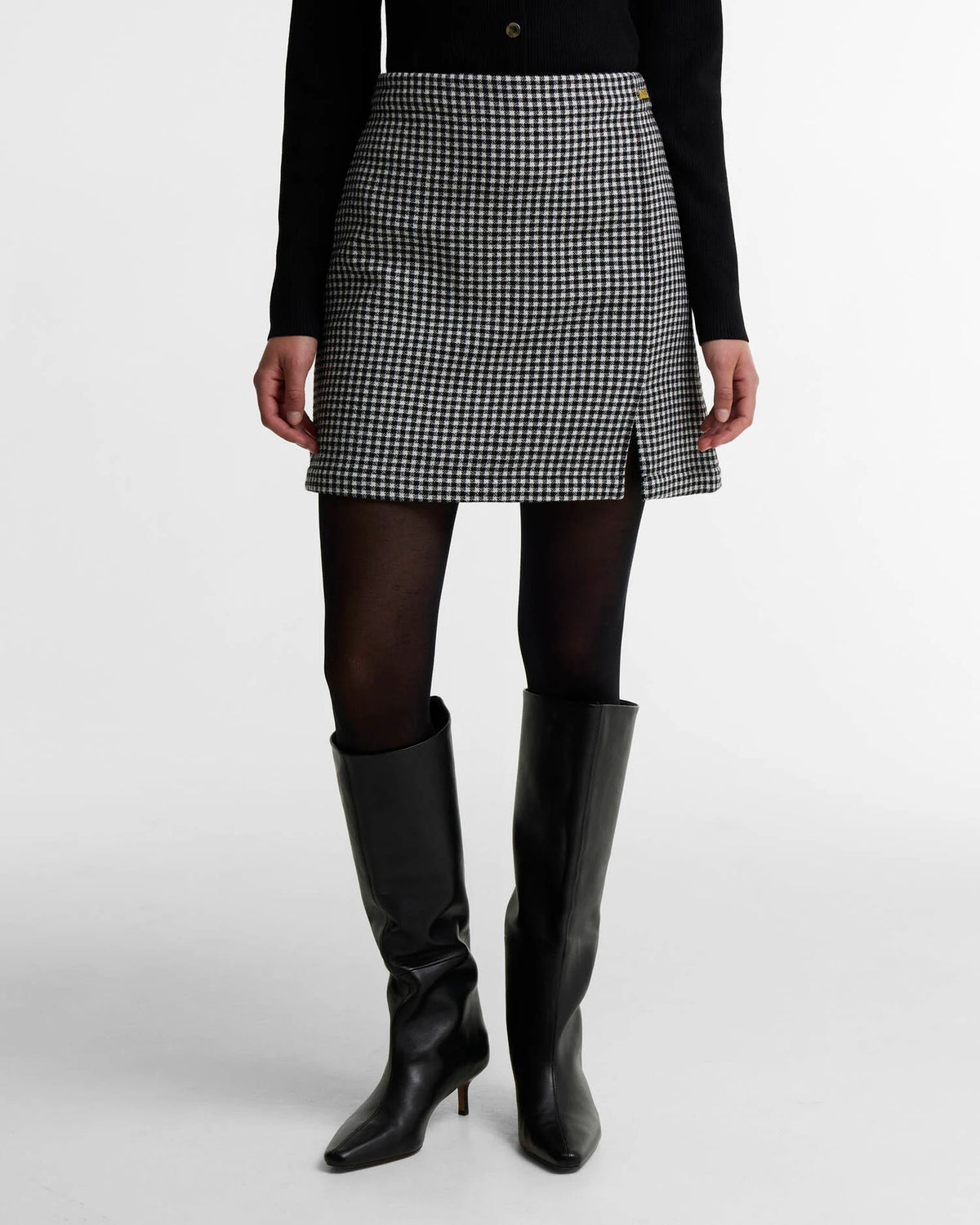 Barbour Halina Gingham Mini Skirt