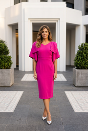 Melody Rose Pink Embellished Bow Detail Dress