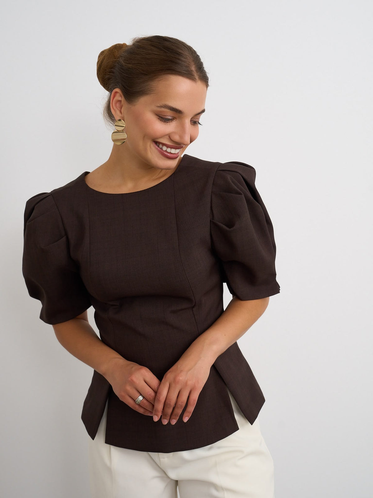 Brown Hailey Top