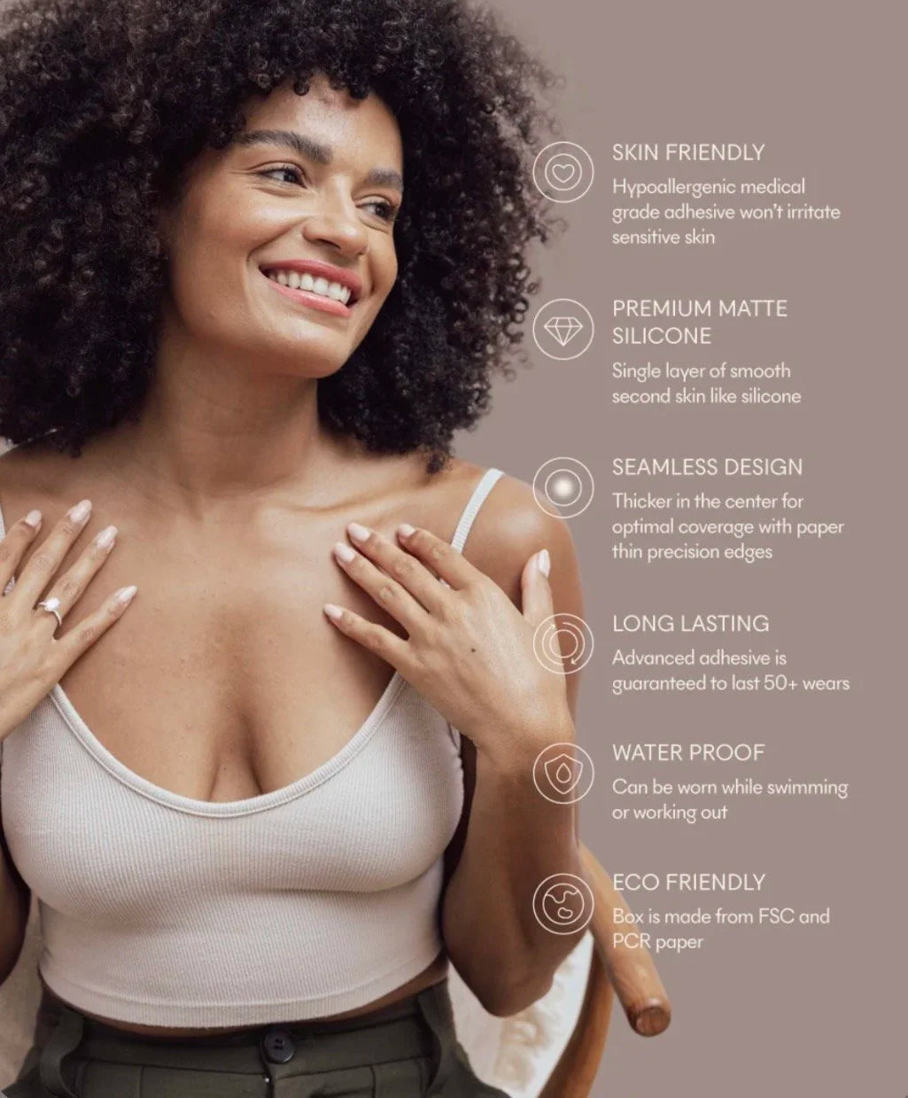 Nood No Show Nipple Covers