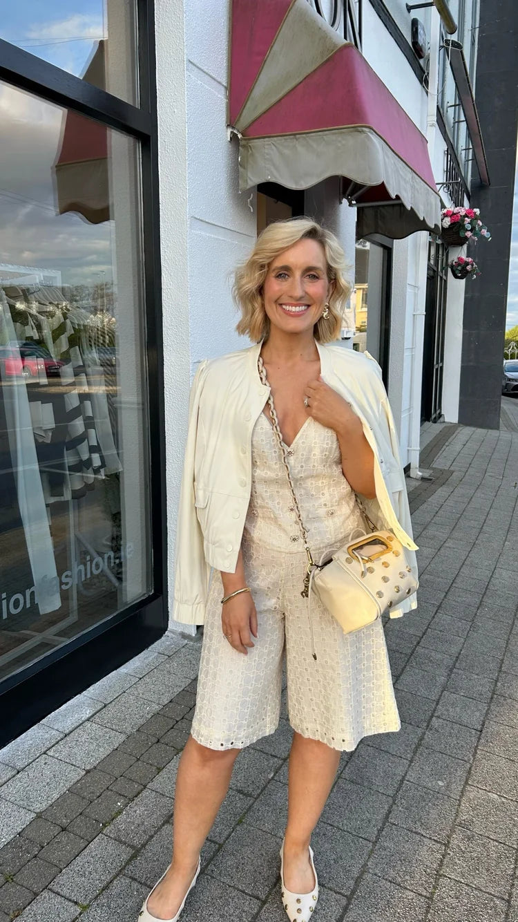 Belinda Cream Co-Ord