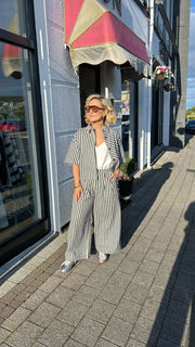 Maisy Navy Ecru Jacket