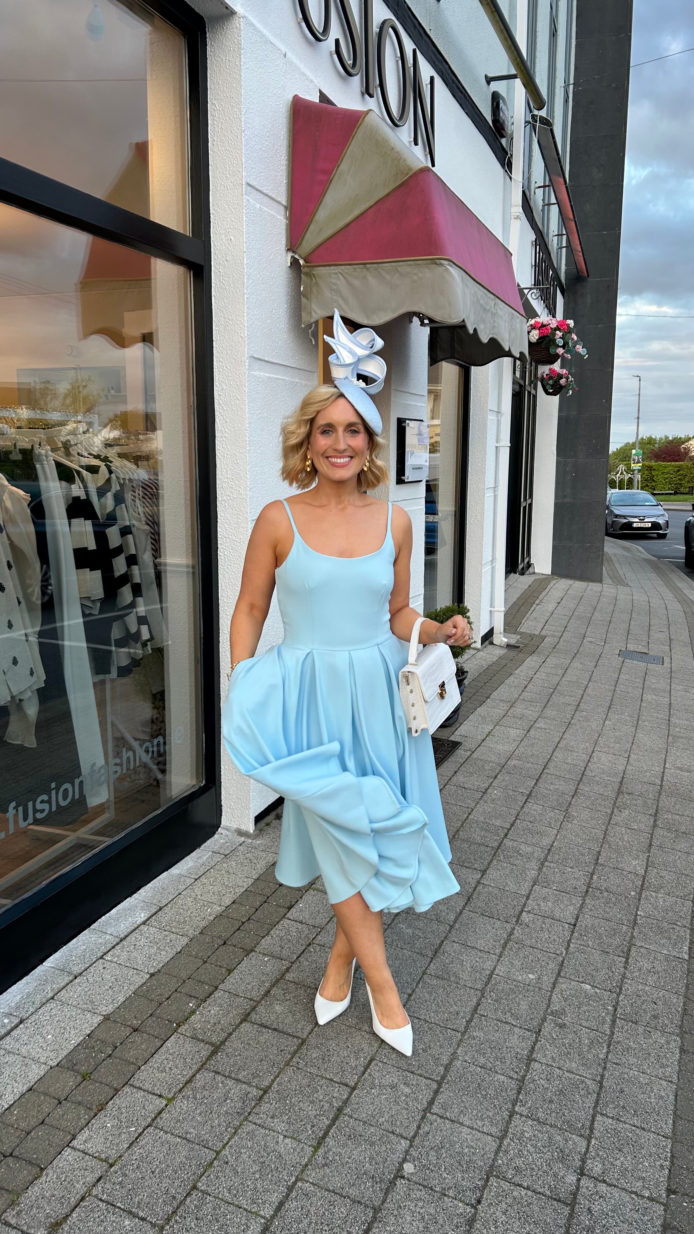 Cindy Baby Blue Dress