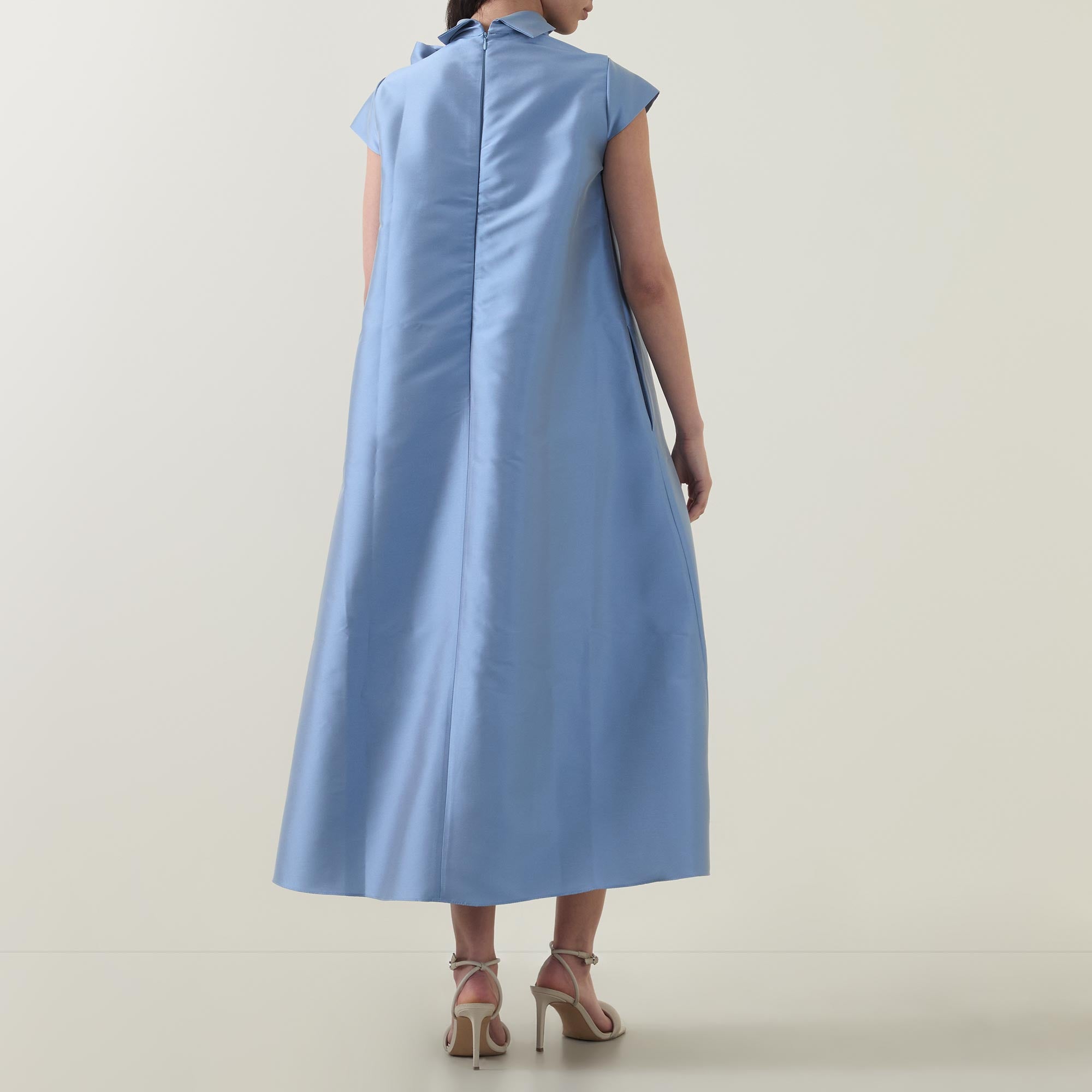 Roisin Linnane Nori Baby Blue Bow Dress