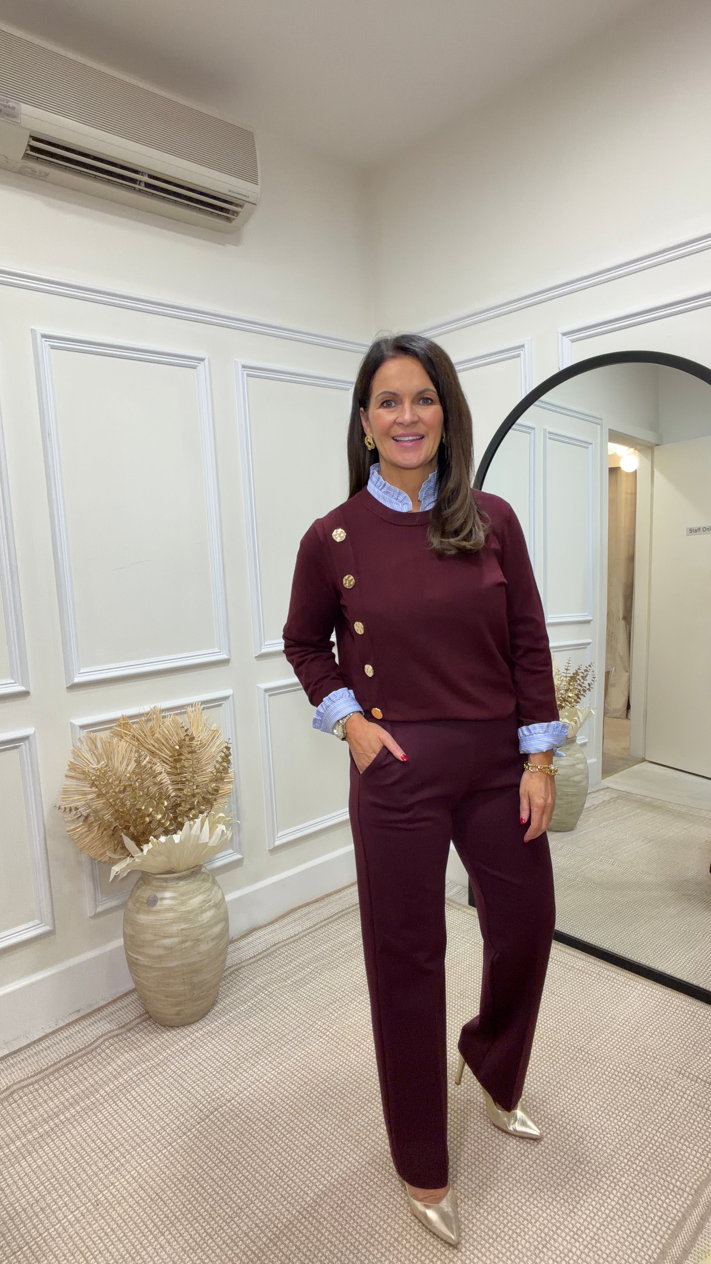 Forteza Burgundy Trouser