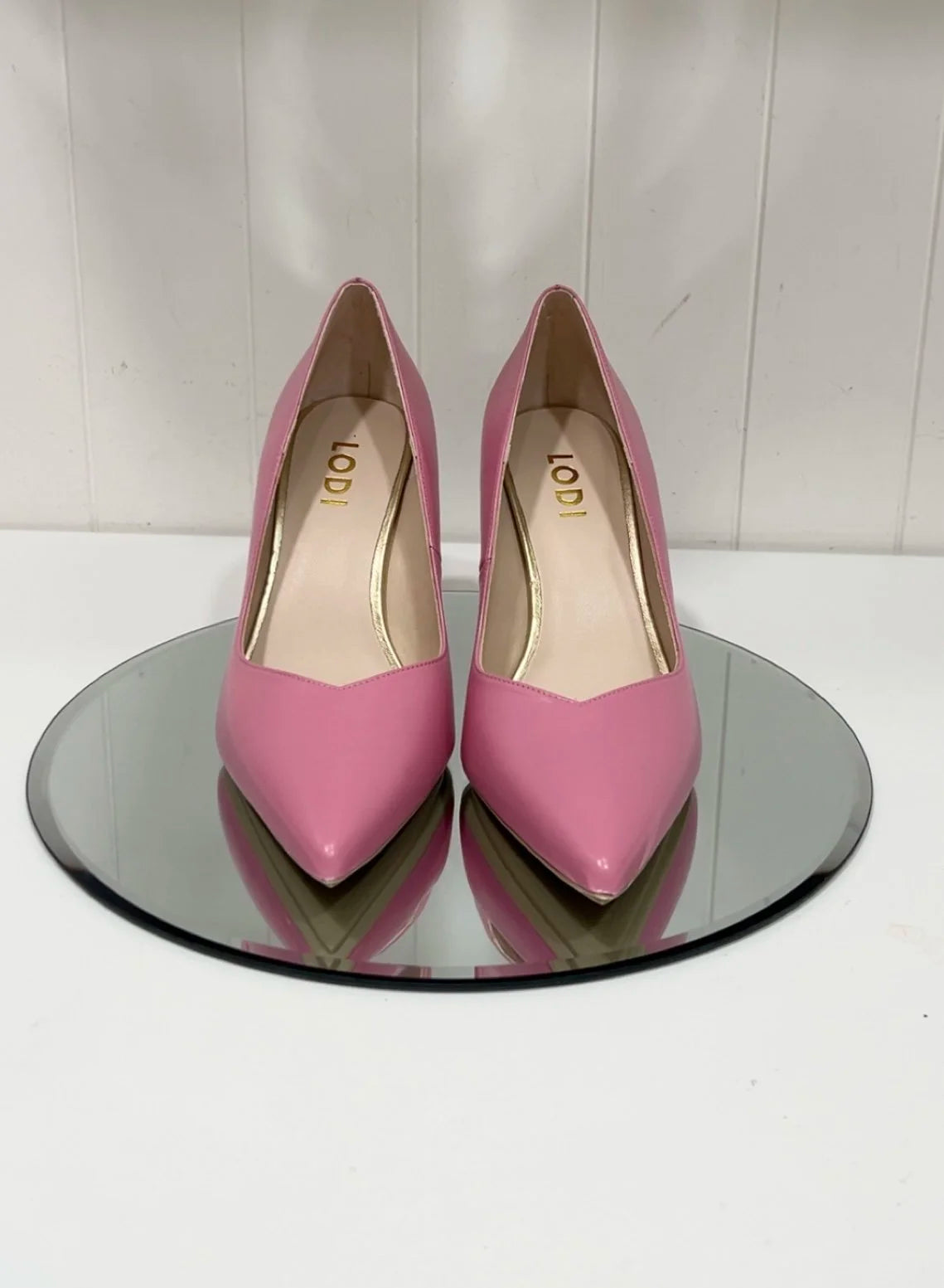 Lodi Candy Pink Rabot Shoes