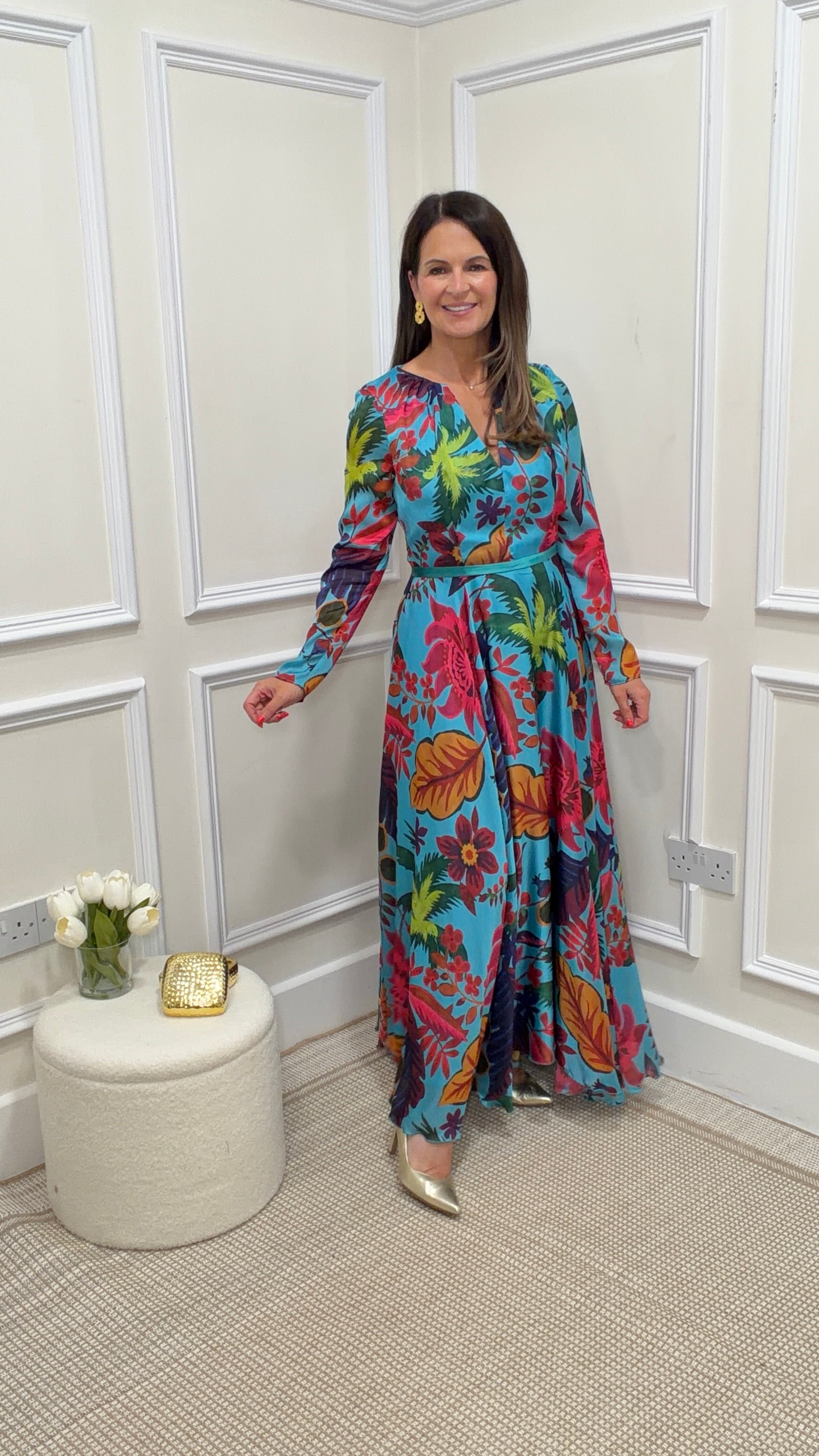 Lottie Print Dress