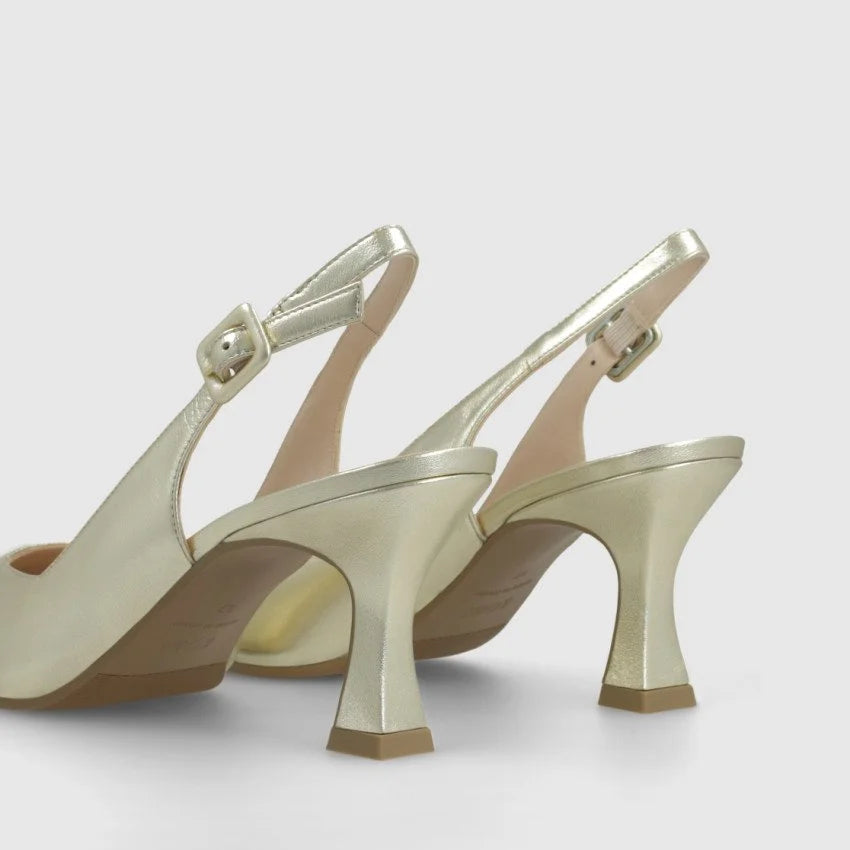 Lodi Juco Gold Sling Back