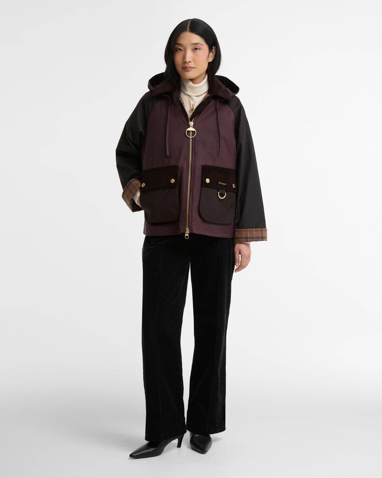 Barbour Rustic Carville Waxed Jacket