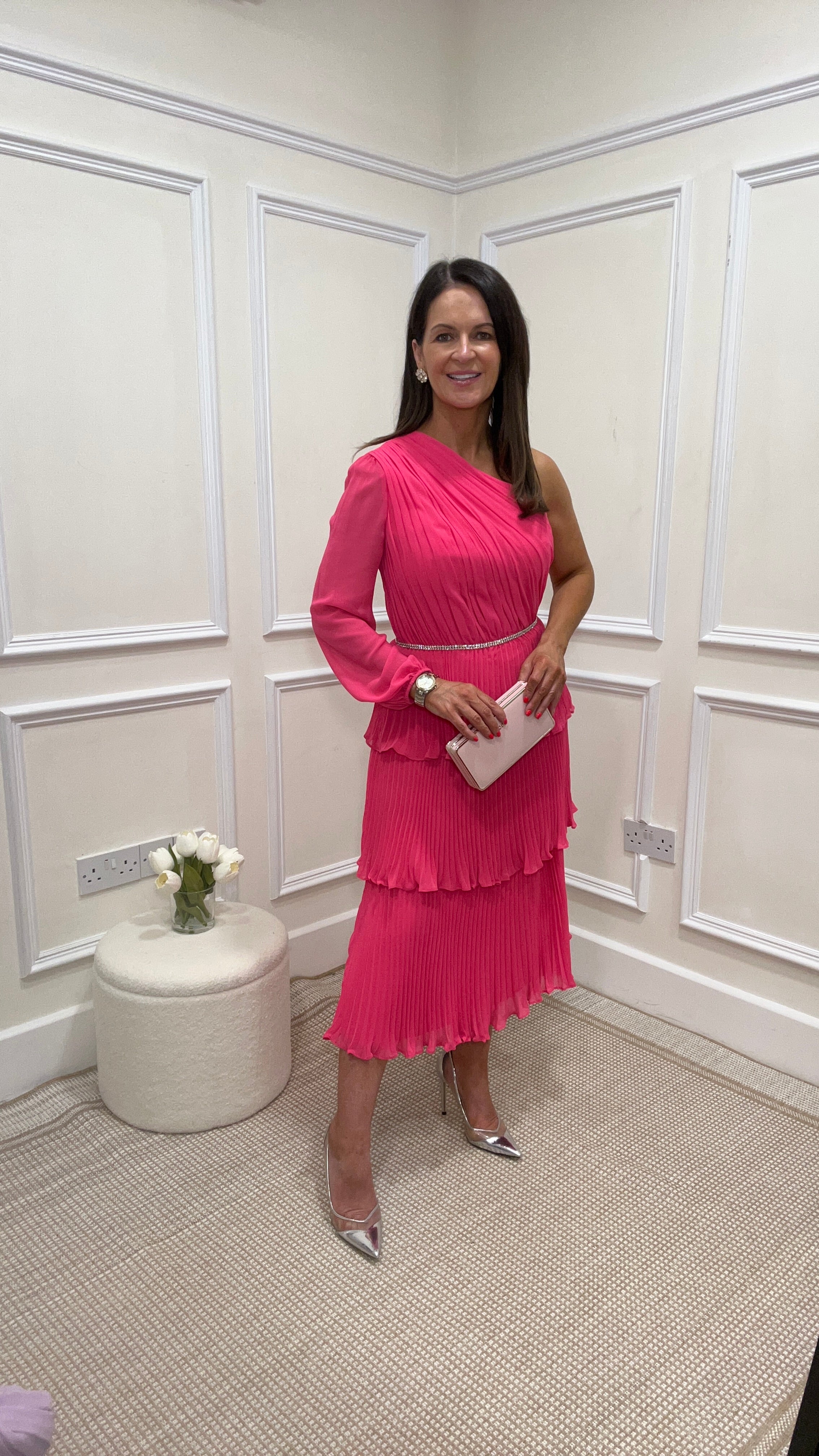 Carmen Coral Pink Dress