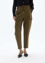 Hunter Khaki Green Cargo Trouser