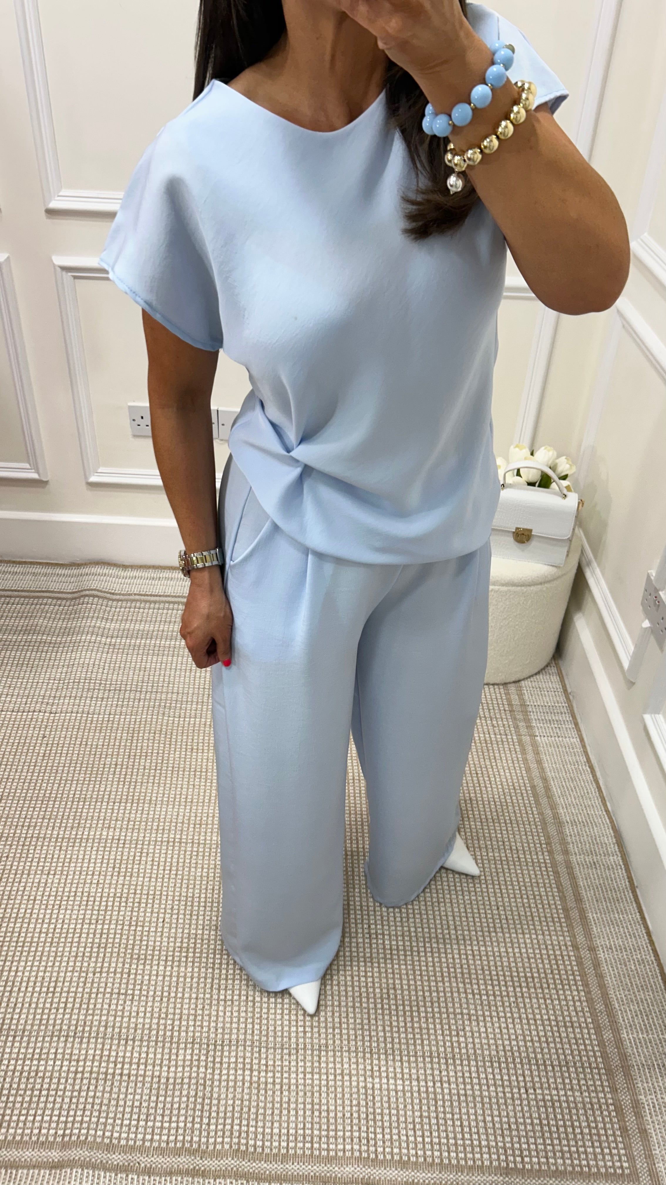 Sharon Baby Blue Co-ord