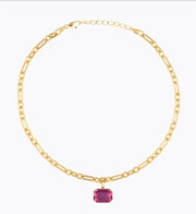 C. Svedbom Lydia Dark Rose Necklace