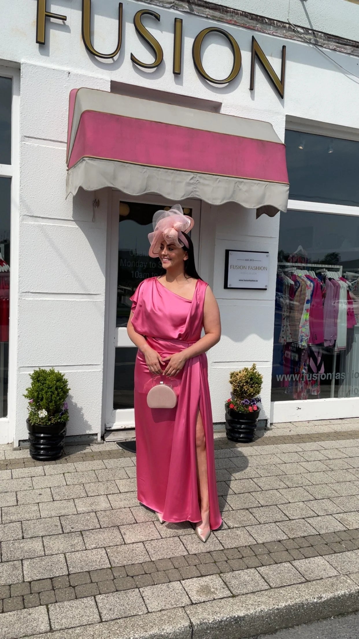 Taylor Tulip Pink Dress