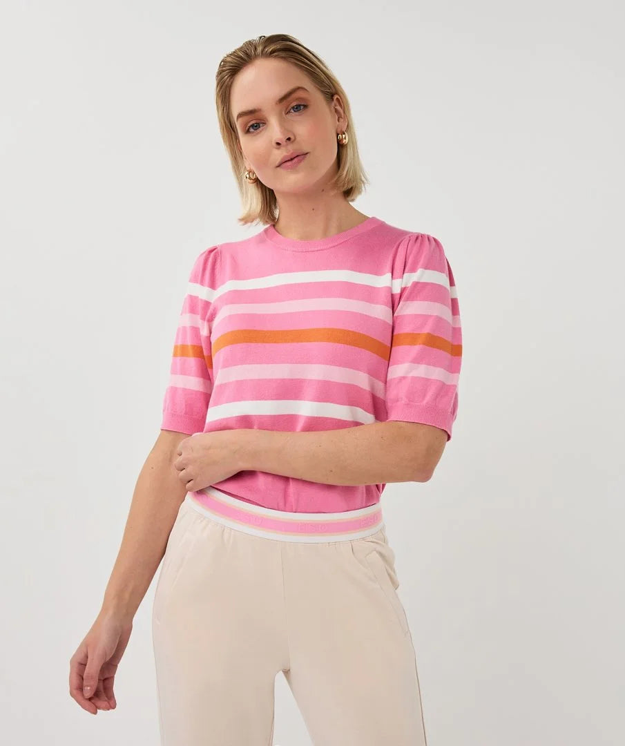 Lucy Pink Stripe Top