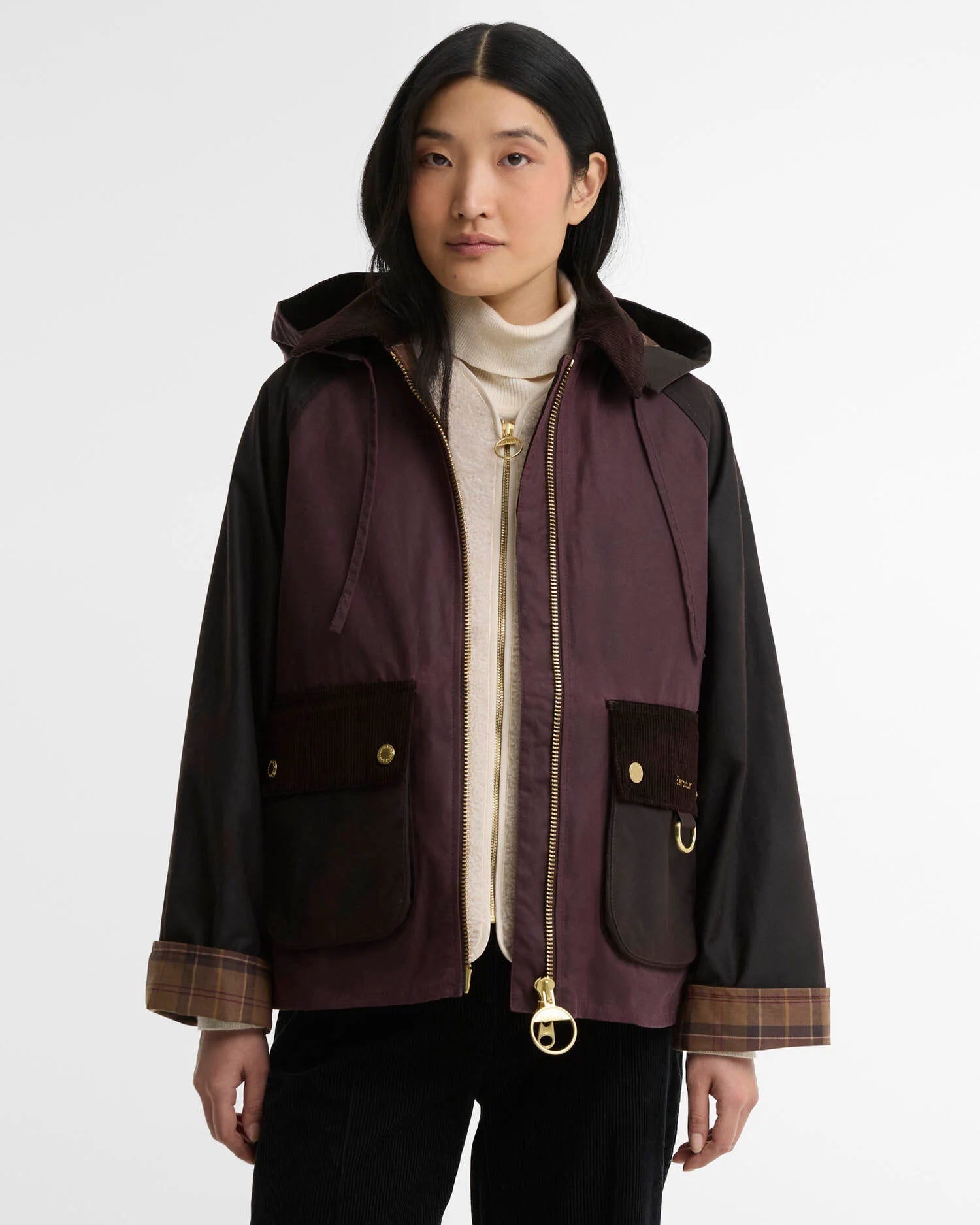 Barbour Rustic Carville Waxed Jacket