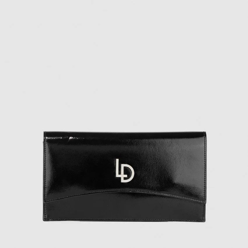 Lodi Diane Black Clutch