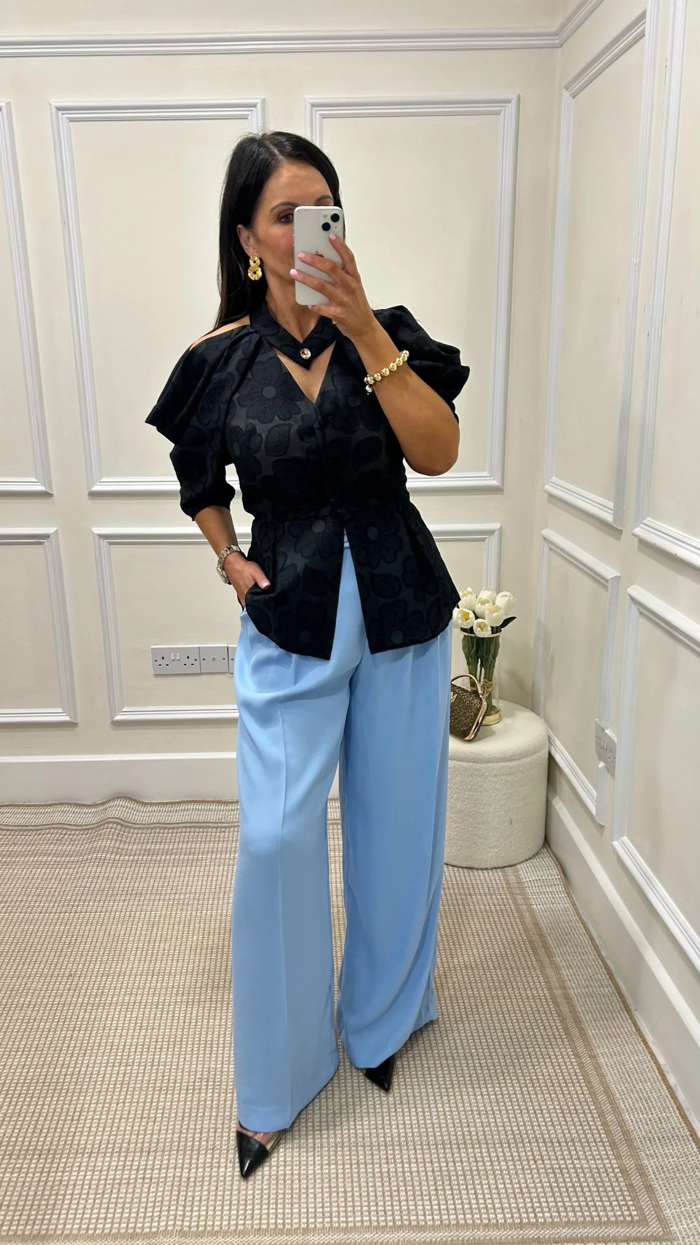 Emily Blue Trousers