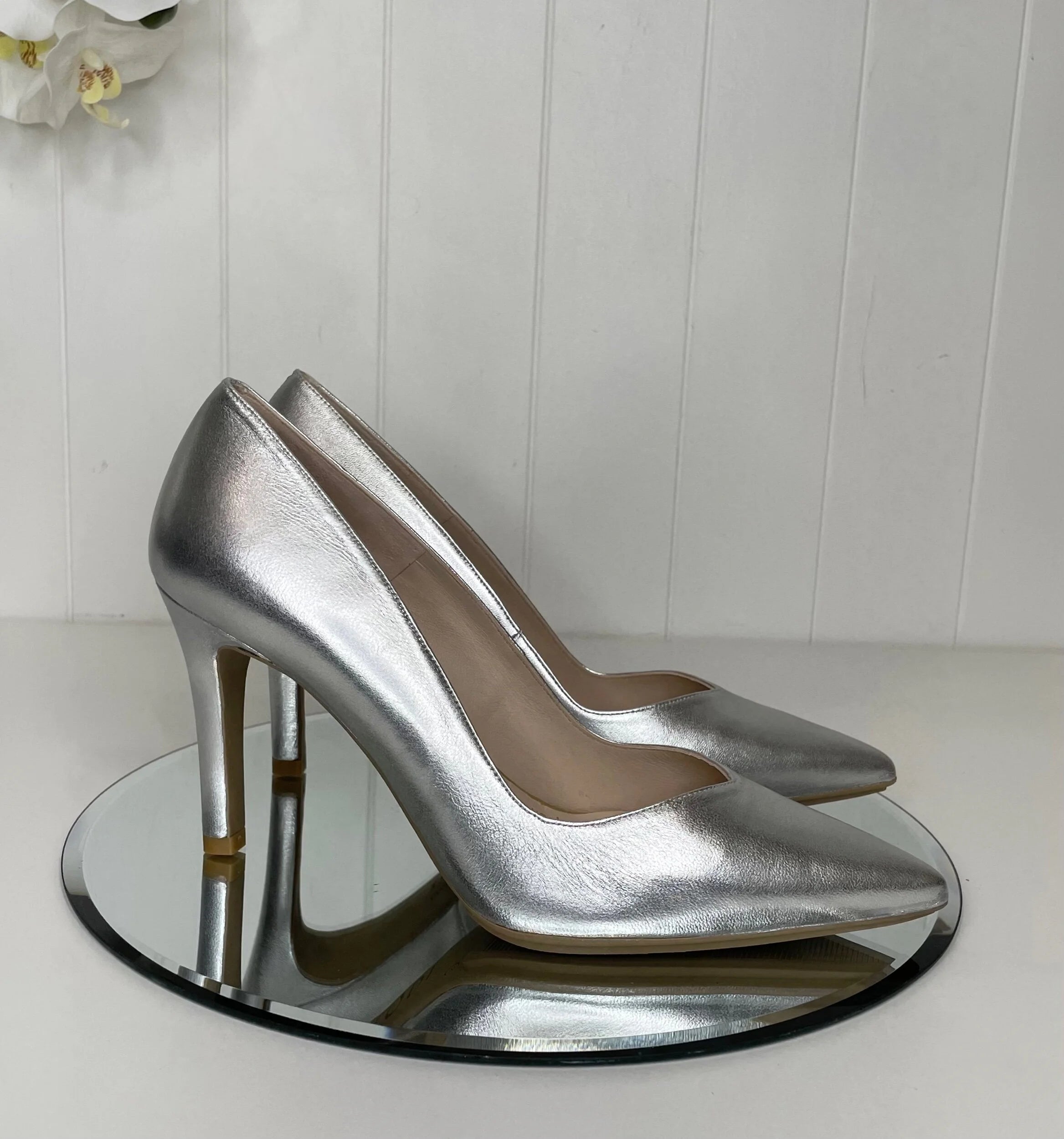 Lodi Rabot High Heel Silver Court