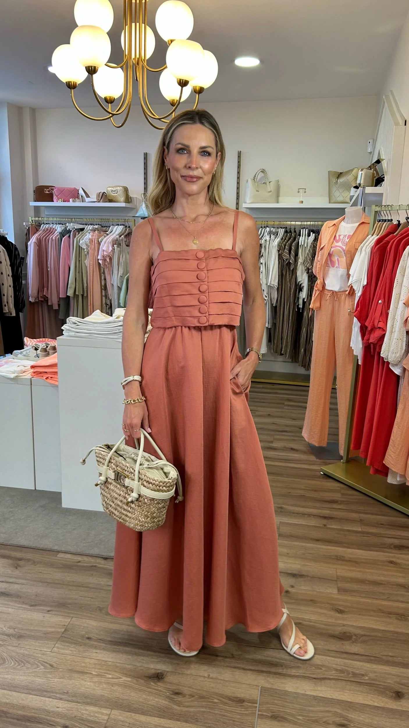 Molly Rust Dress