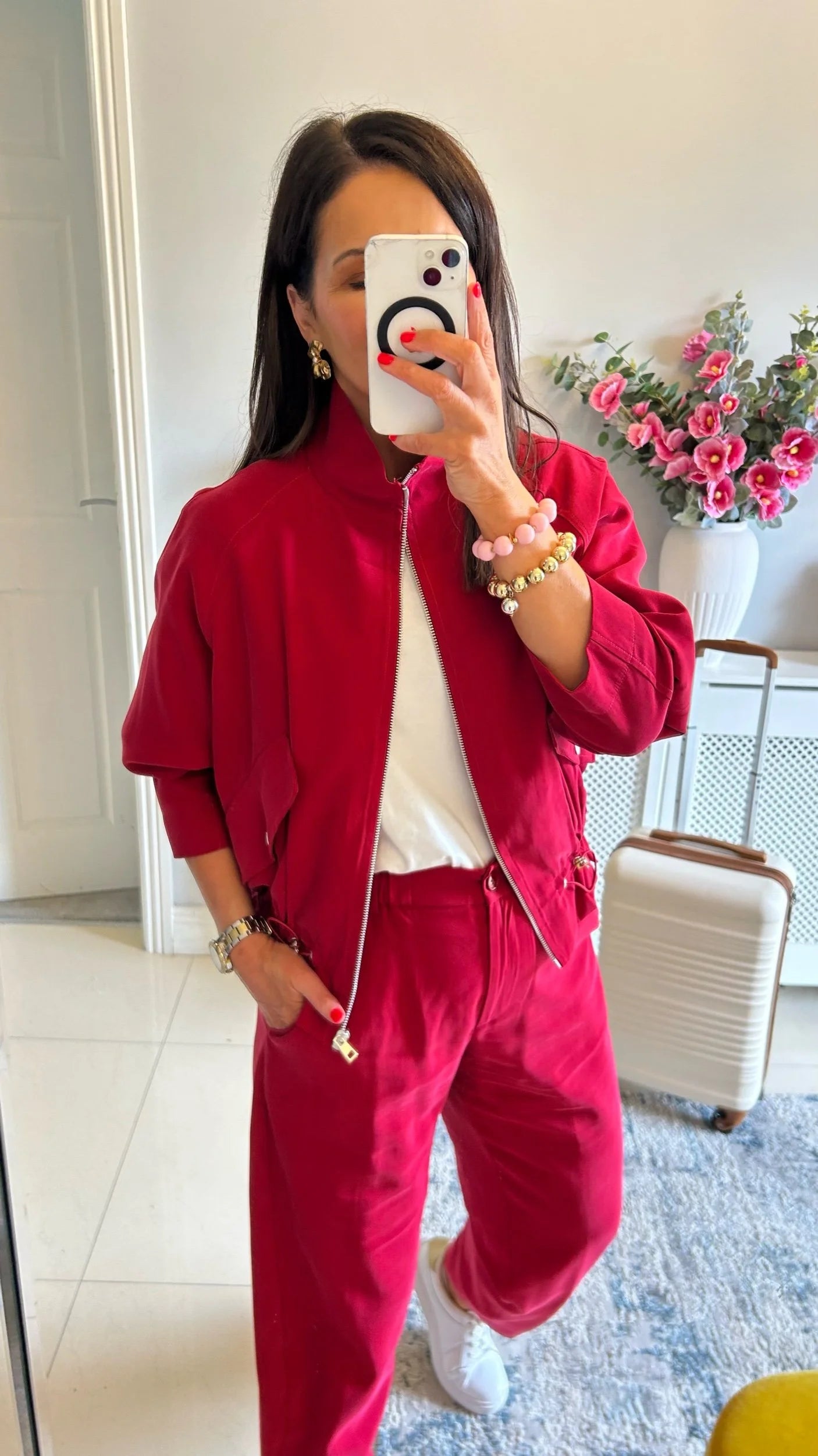 Clara Red Co-Ord
