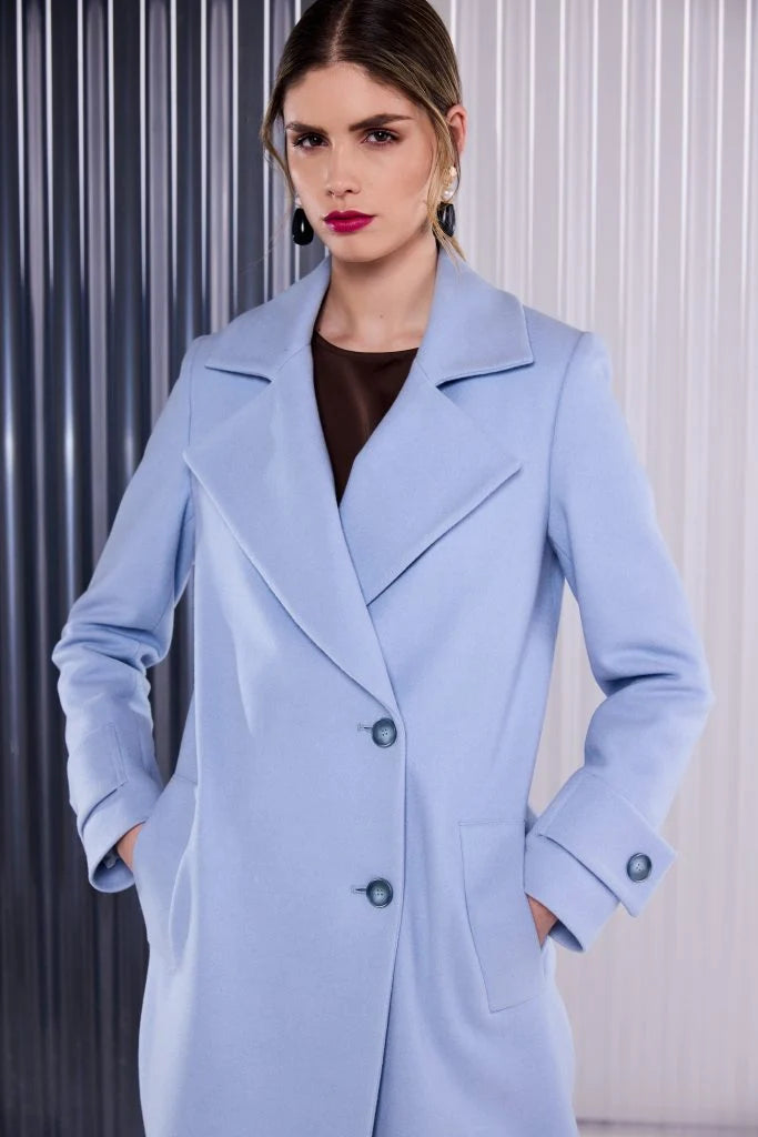 Elsa Powder Blue Coat