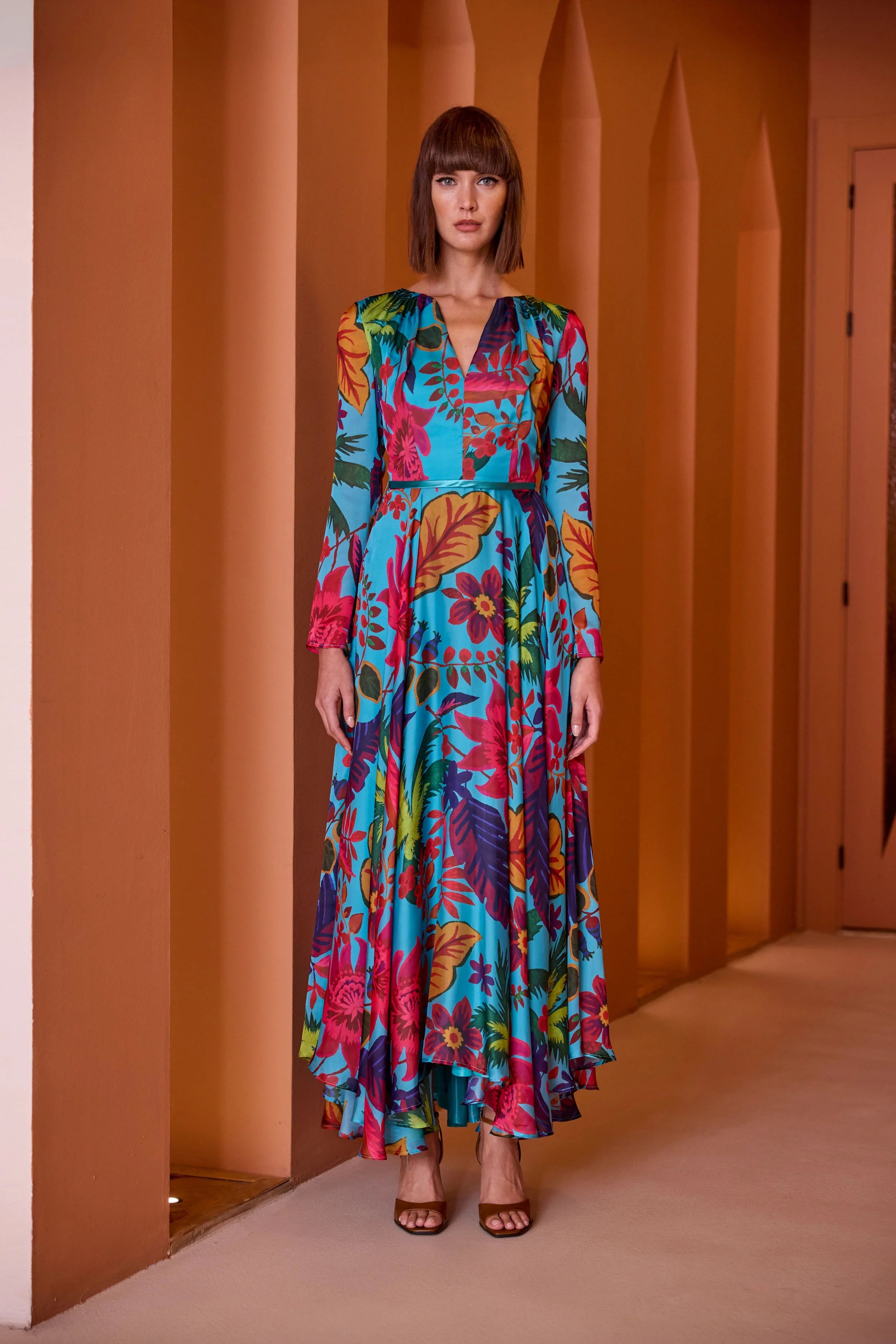 Lottie Print Dress