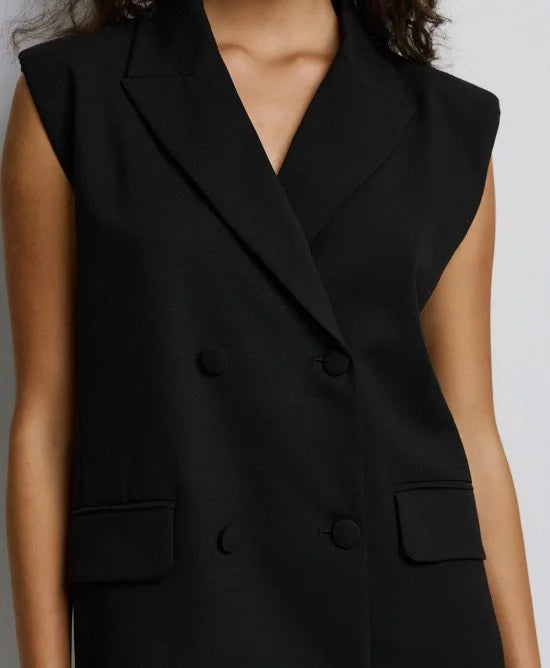 Kendal Black Blazer Bow Dress