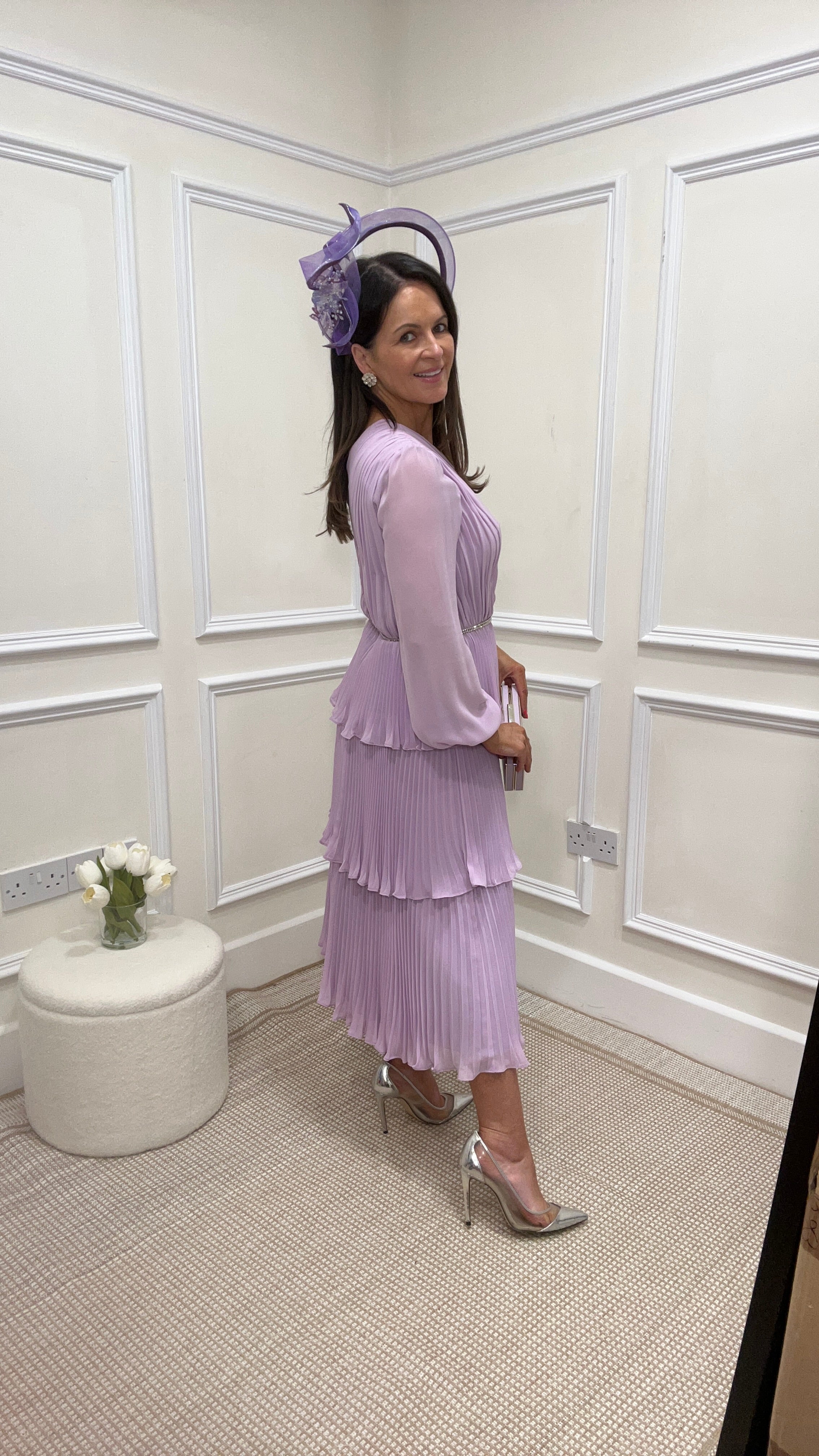 Carmen Lilac Dress