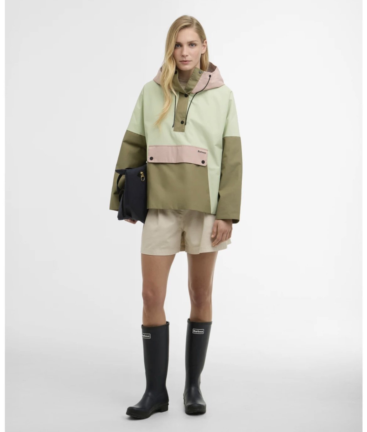 Barbour Bedafell Pink/Green Jacket
