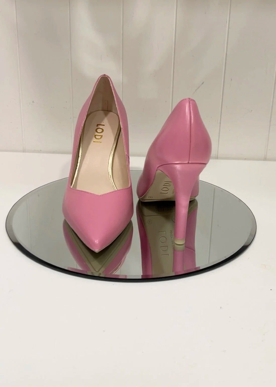 Lodi Candy Pink Rabot Shoes