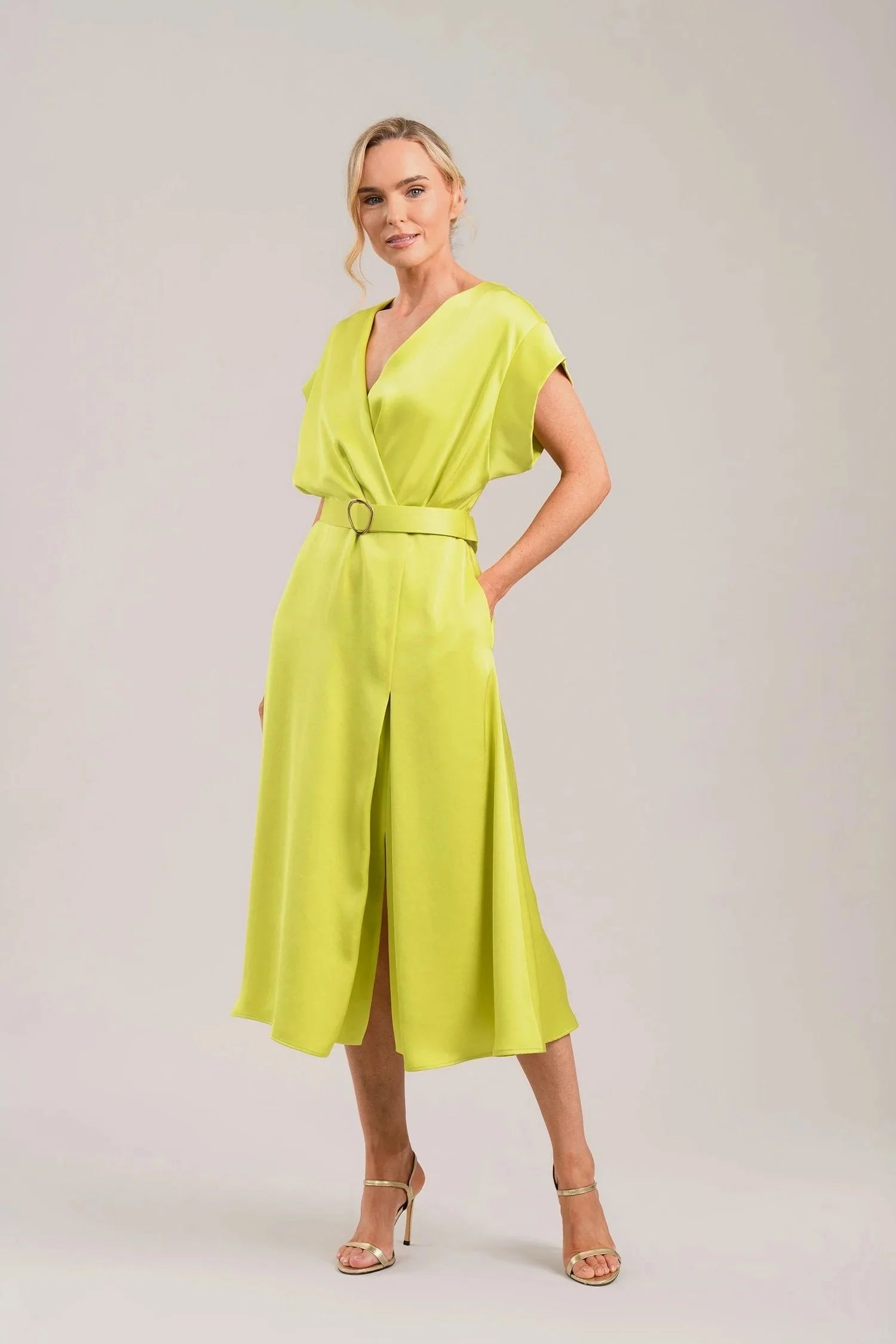 Calm Citrus Yellow Dress